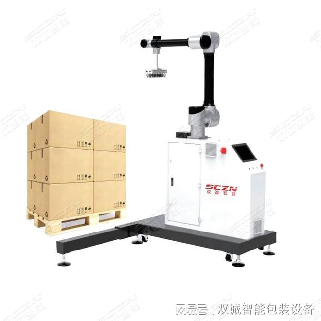 深圳全自动码垛机助力企业实现无人化生产(图1)