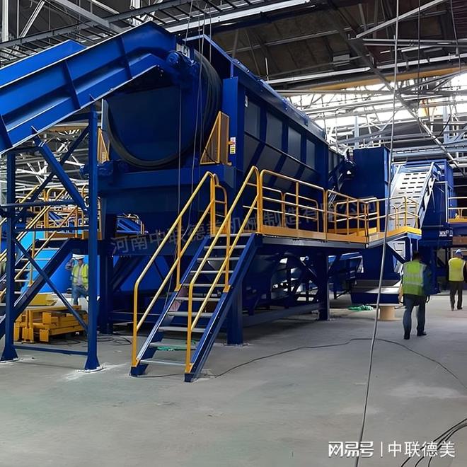 固废垃圾打包机-江西景德镇固废垃圾压块机-中联德美(图1)